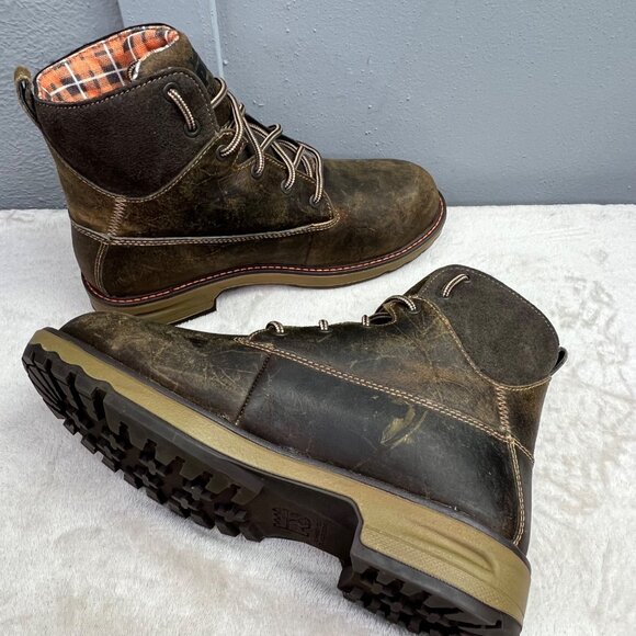 Timberland PRO Brown Combat Boots - Picture 5 of 9